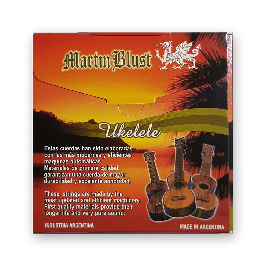 Encordado Ukelele Soprano Martin Blust US1800