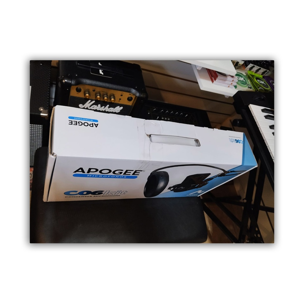 Microfono Condensador Apogee C 06 Kit  (Outlet x Caja Dañada)