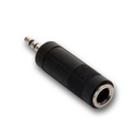 Adaptador Jack 6,5 a Plug 3,5 Estereo 08/09 Plastico