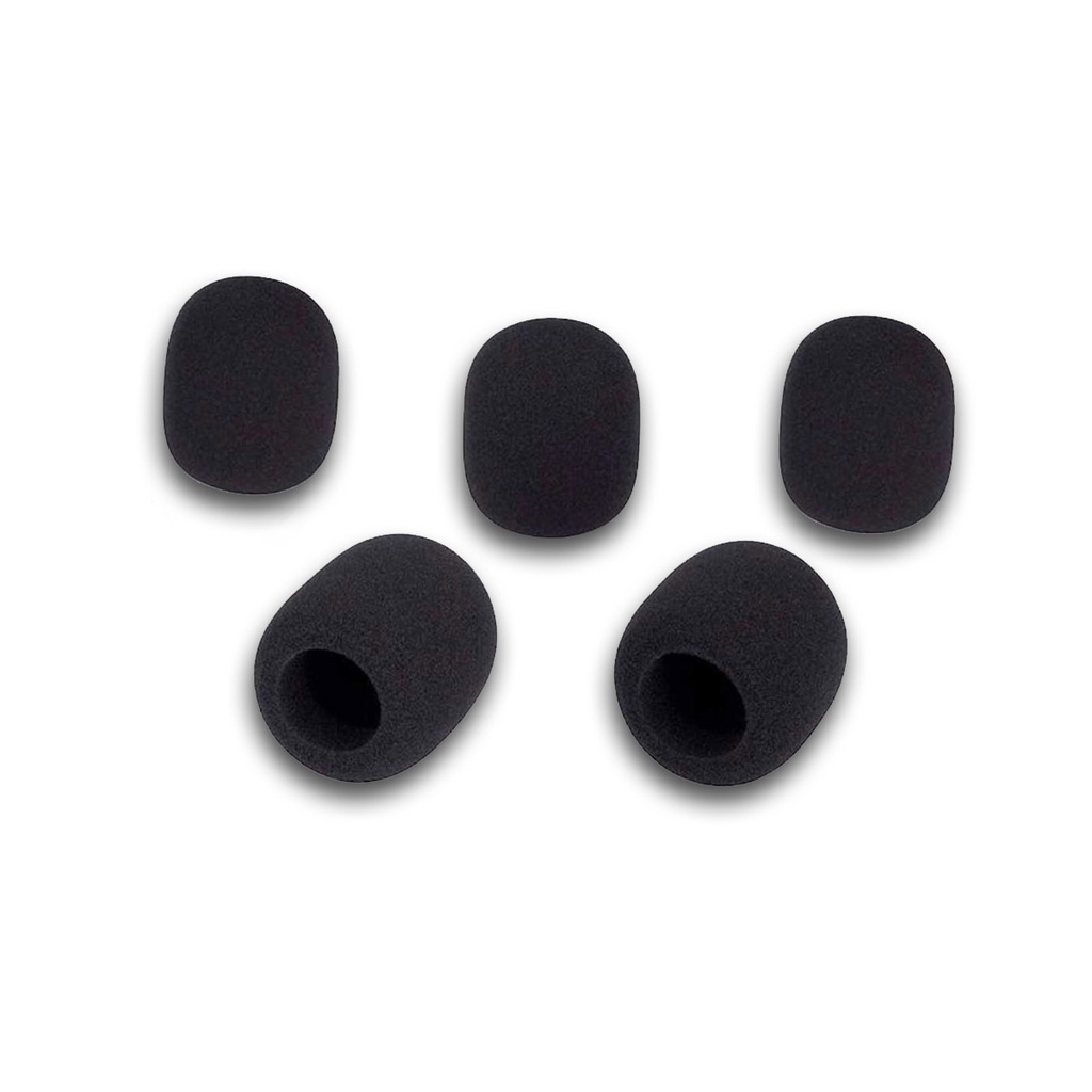 Cobertor / Protector Microfono (Pack x 5) Moon Audio Pro CMN Negro