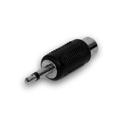 Adaptador Jack Rca a Plug Mono 3.5 Artekit 3.5MRCA Plastico