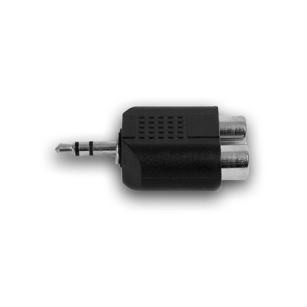 Adaptador 2 Jack Rca a Plug Stereo 3.5 Artekit 3.5SDRCA Plastico