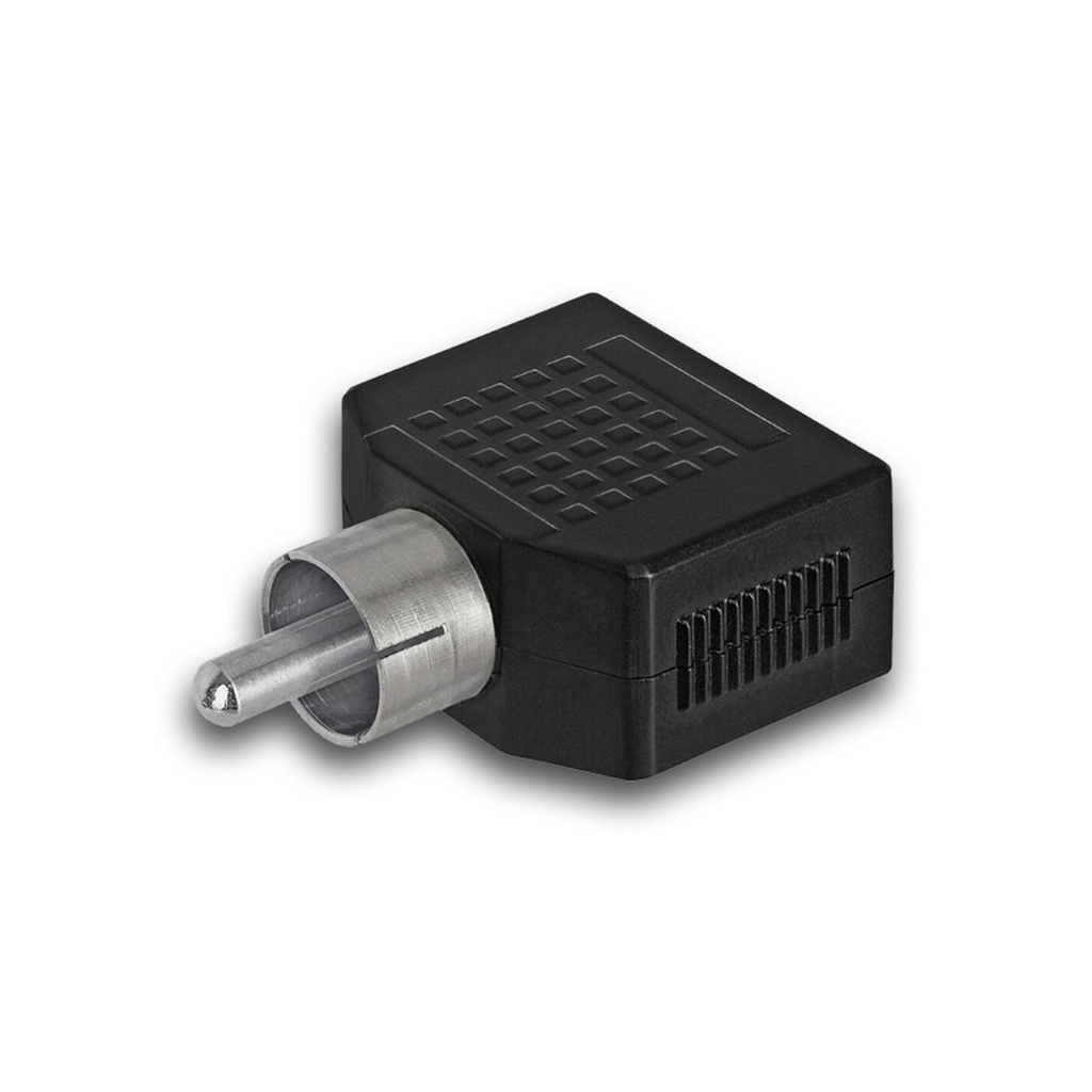 Adaptador 2 Jack Stereo 3.5 a Plug Rca Artekit RCA3.5DS Plastico