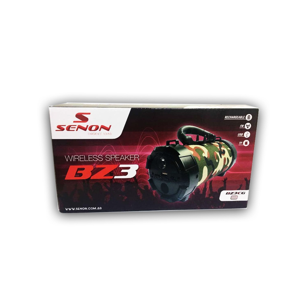 Parlante Bluetooth Senon BZ3CBL