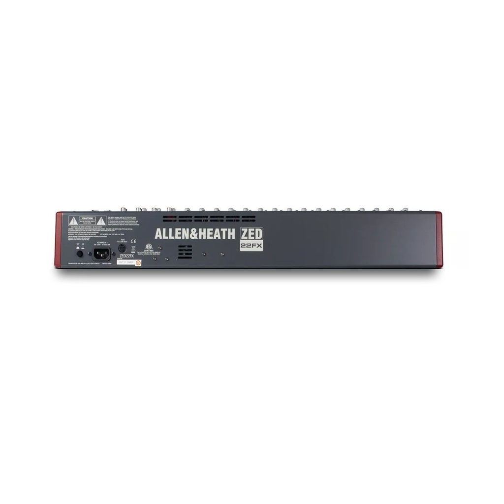 Mixer 16 Canales Usb Faders ALPS   ALLEN & HEATH ZED22FX
