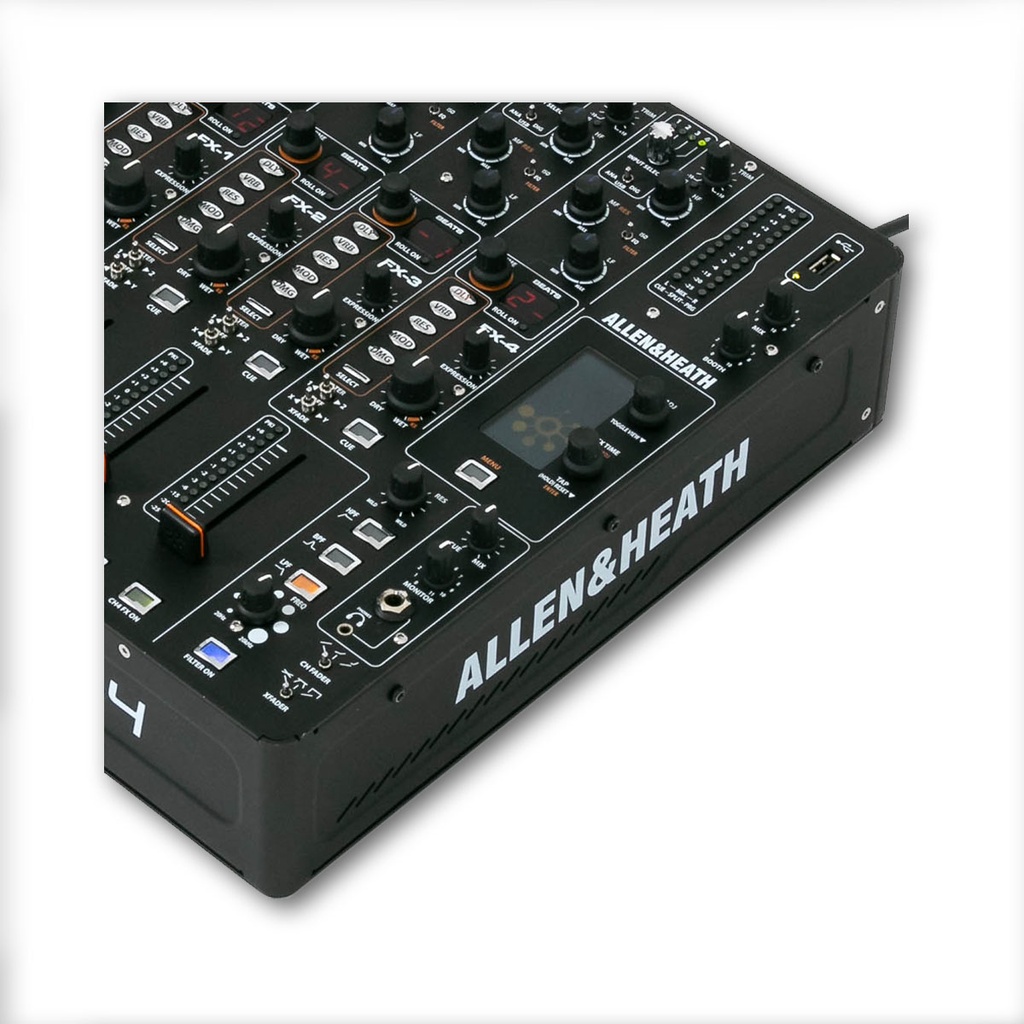 Consola  DJ  4 canales analogos ALLEN & HEATH XONEDB4