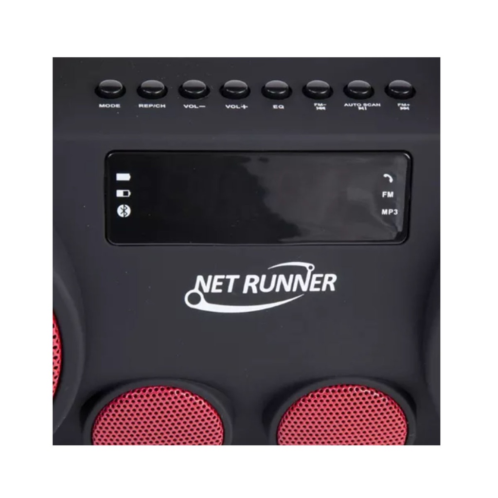 Sistema Acustico Bluetooth Net Runner NR B304A