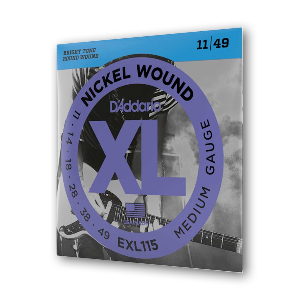 Encordado Guitarra Electrica D'addario EXL 115 .011