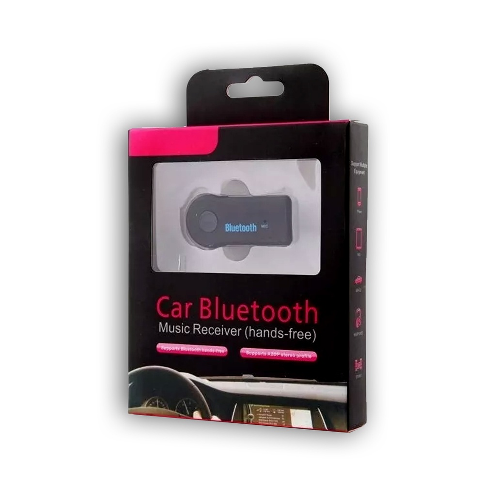 Car Bluetooth - Receptor de Audio Manos Libres para Auto Bluetooth 3.0