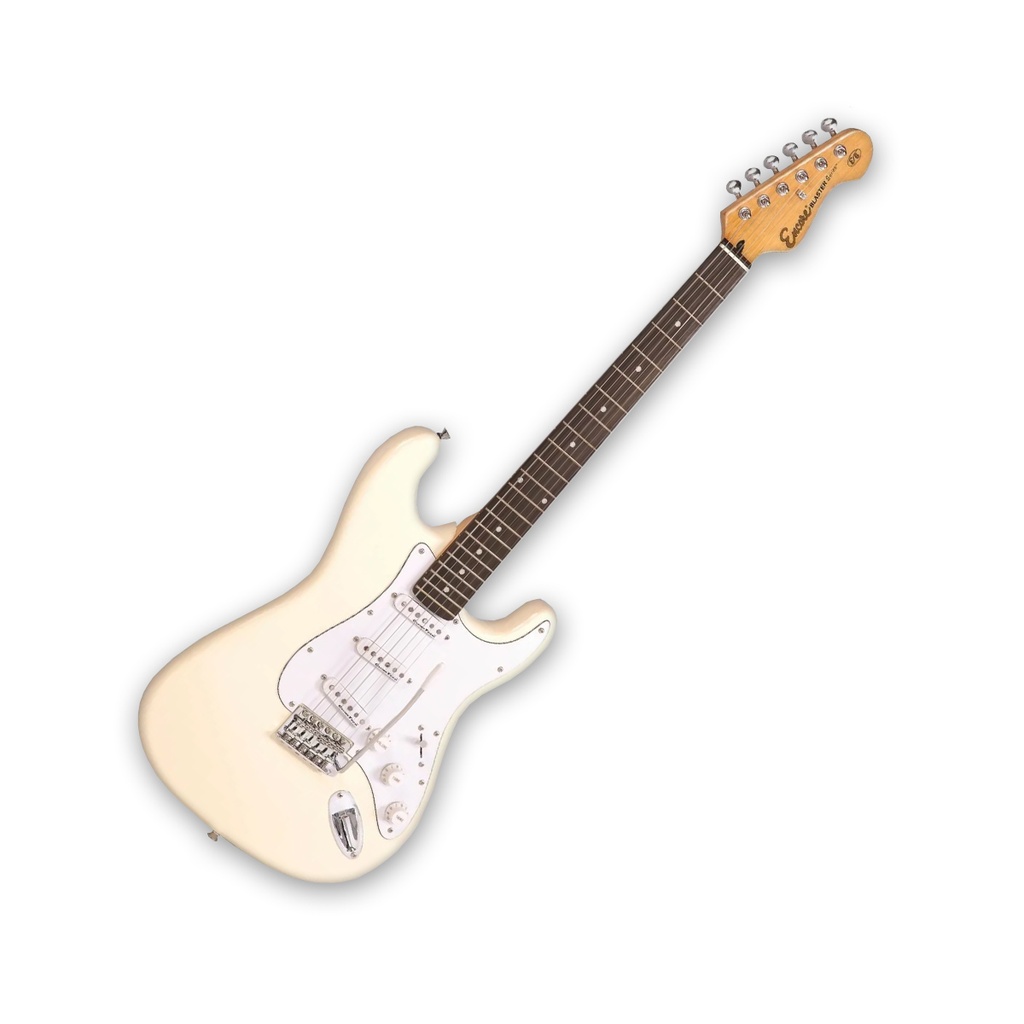 Guitarra Electrica Encore E6 Vintage White