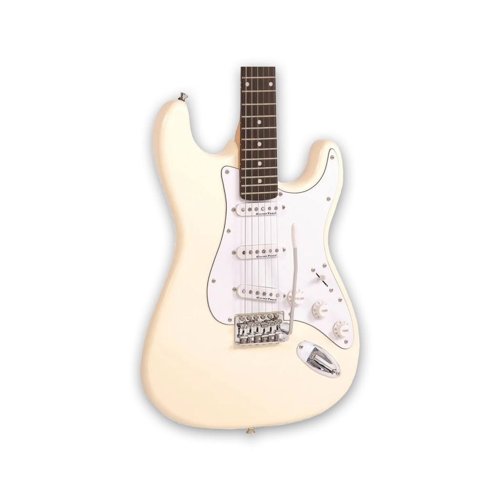 Guitarra Electrica Encore E6 Vintage White