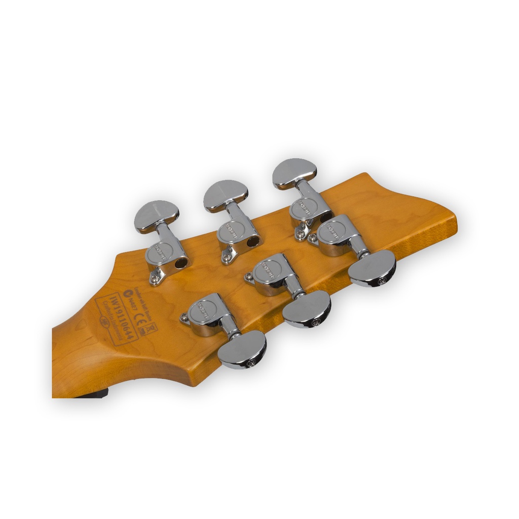 Guitarra Electrica Schecter C-6 Plus Charcoal Burst (para zurdo)