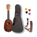 Ukelele Soprano Makala by Kala MK-P + Funda + Correa + Puas