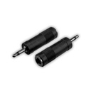 Adaptador Jack Mono 6.5 a Plug Mono 3.5 Artekit (3.5M6.5M) Plastico