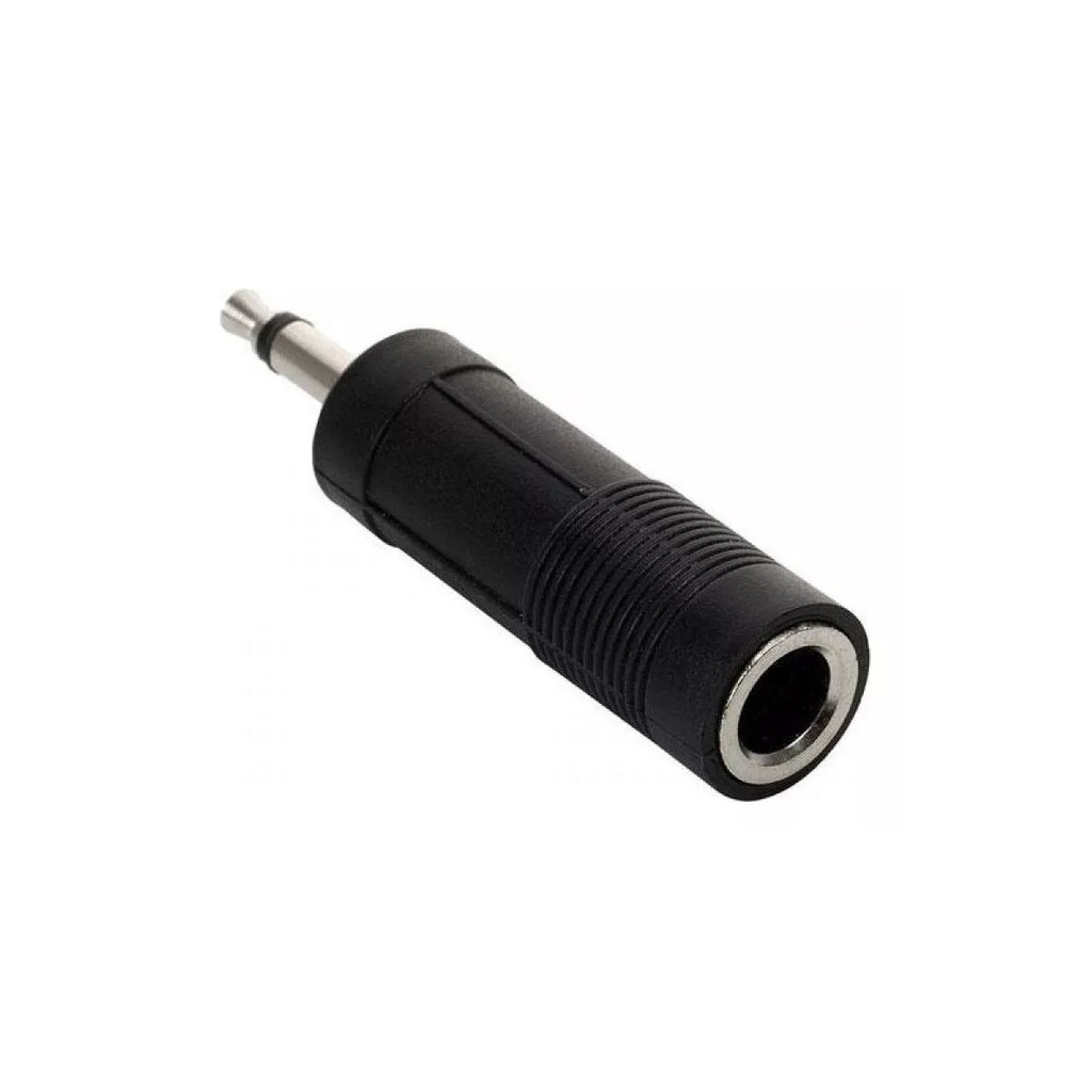 Adaptador Jack Mono 6.5 a Plug Mono 3.5 Artekit (3.5M6.5M) Plastico