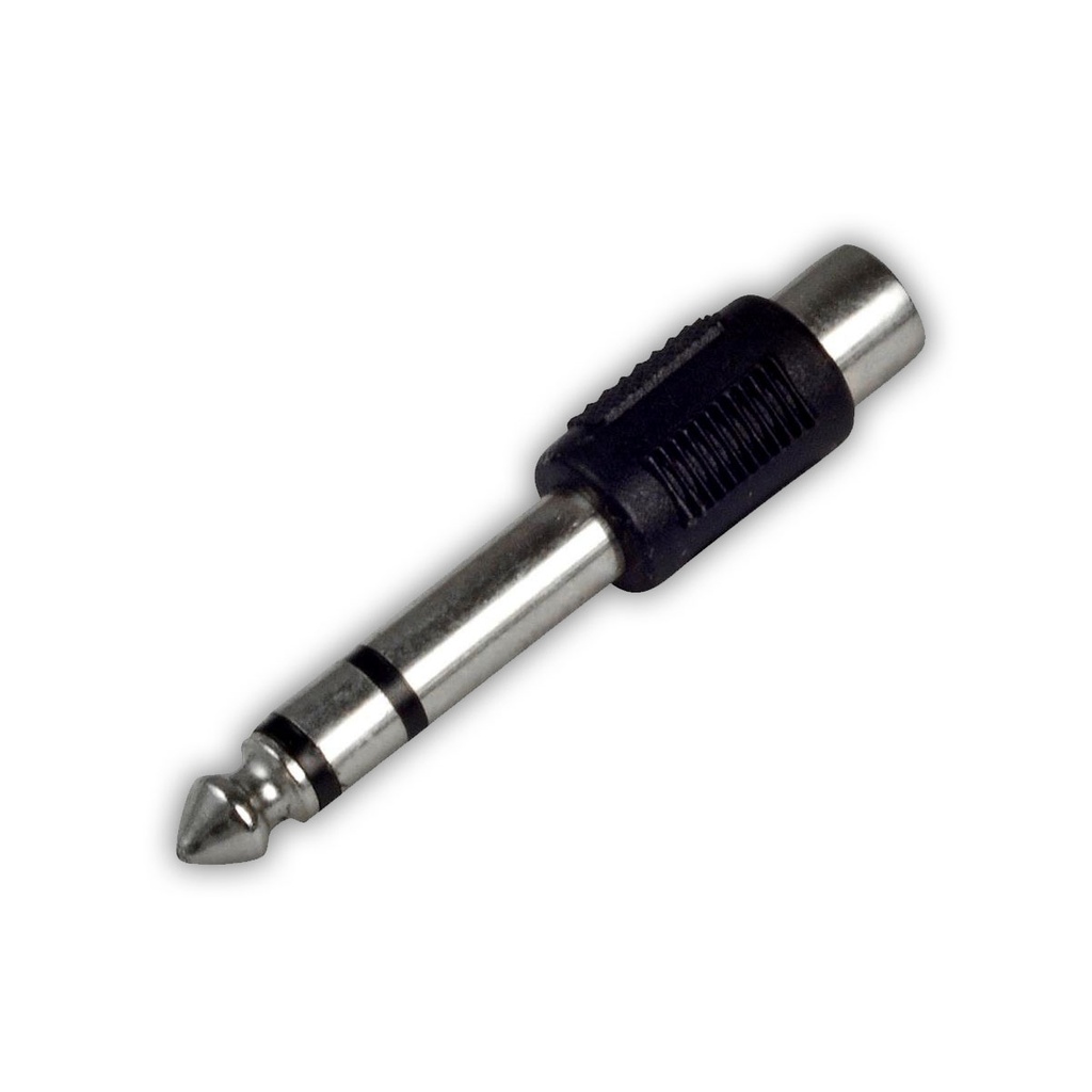 Adaptador Jack RCA a Plug Stereo 6.5 Artekit (6.5SRCA) Plastico