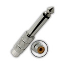 Adaptador Jack RCA a Plug Mono 6.5 Artekit (6.5MRCAM) Metalico