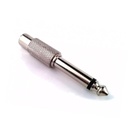 Adaptador Jack RCA a Plug Mono 6.5 Artekit (6.5MRCAM) Metalico