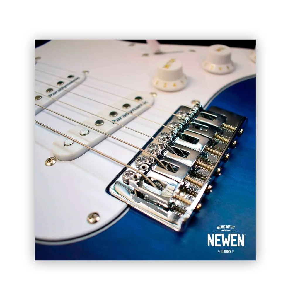 Guitarra Electrica Newen ST Blue Wood