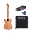 Guitarra Newen TL Natural + Amplificador Marshall MG10 CF + Cable Warwick 30203 D7 + 3 Puas