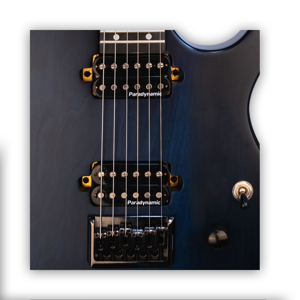 Guitarra Electrica Newen Rock Blue Wood