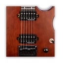Guitarra Electrica Newen Rock Dark Wood