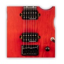 Guitarra Electrica Newen Rock Red Wood
