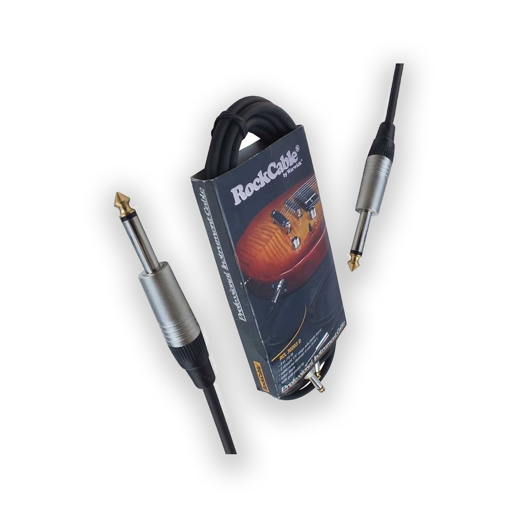 Cable Warwick  P6,5/P6,5x3M BLACK-RCL 30203 D7