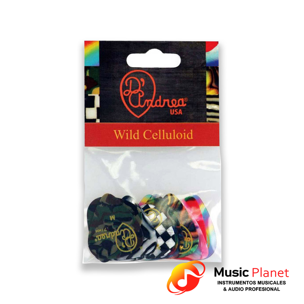 Puas Guitarra D'andrea TWC351 .71MD Pack x 12