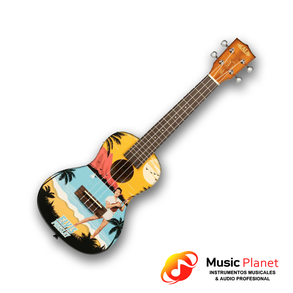 Kit Ukelele Kala Elvis LTP C EBH