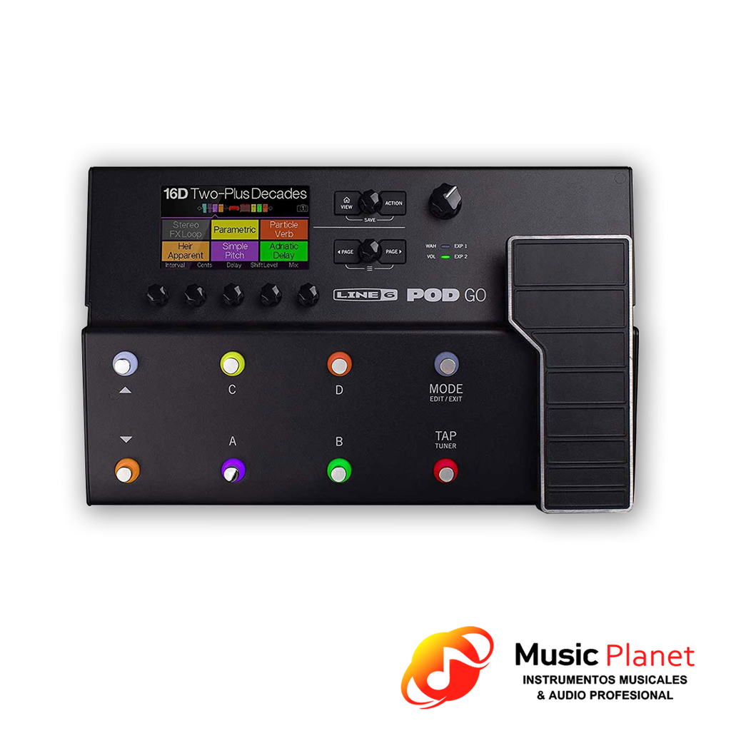 Pedalera Multiefectos Line 6 Pod Go