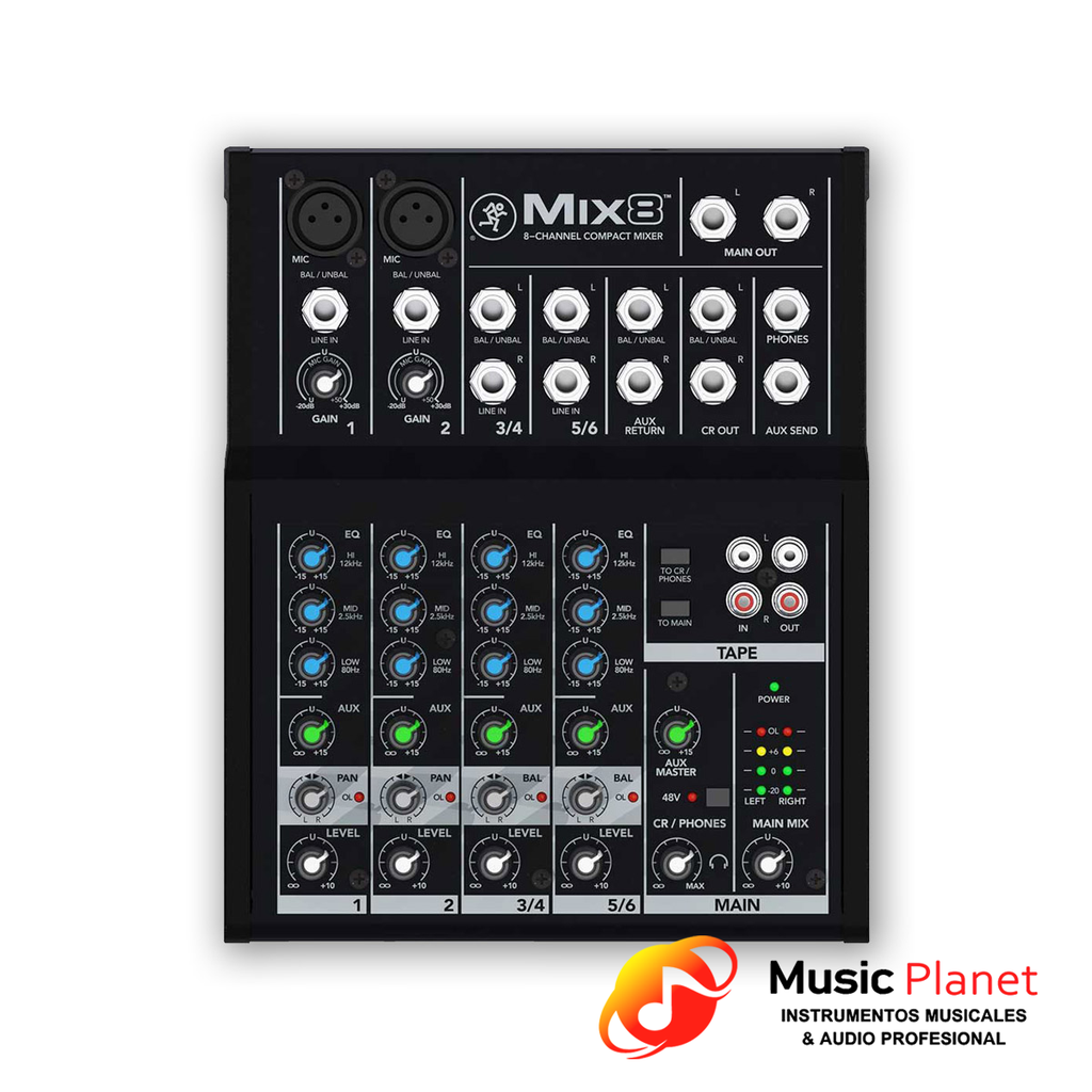 Mixer Mackie Mix8 (EU)