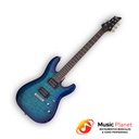 Guitarra Electrica Schecter C-6 Plus Ocean Blue Burst