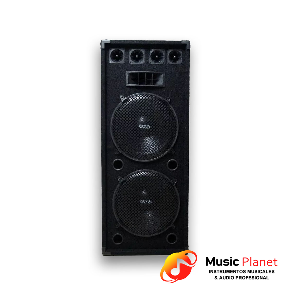 Caja Pasiva Doble Senon A2153R 15" 3 Vias Alfombrado