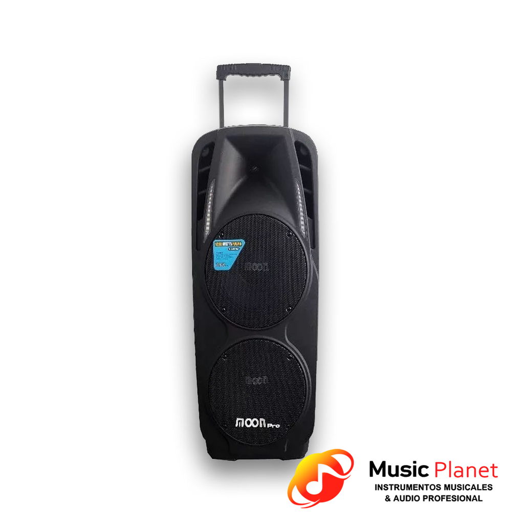 Bafle Potenciado doble 10" USB Moon Audio Pro WILD210AUP