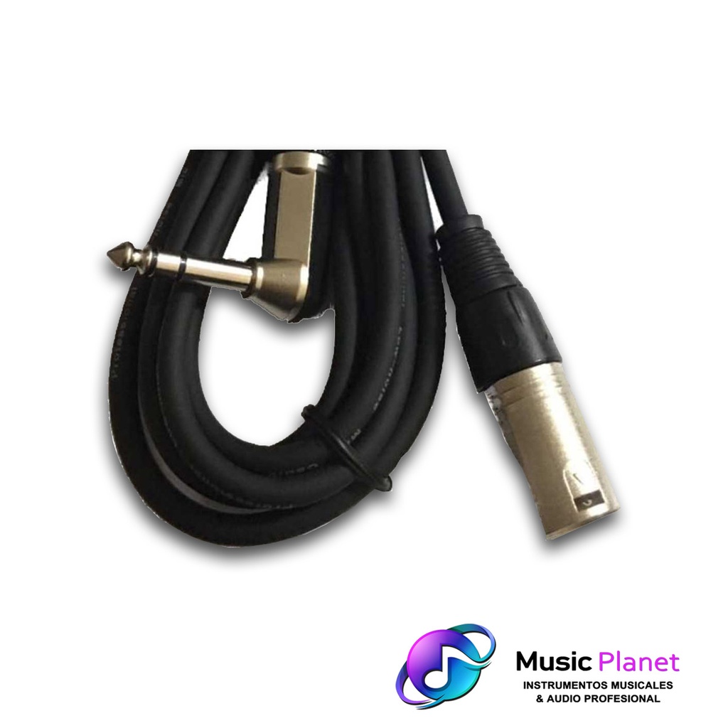 Cable Moon Audio Pro CE3CMP XLRM / Plug 6,5mm Stereo 3mts.