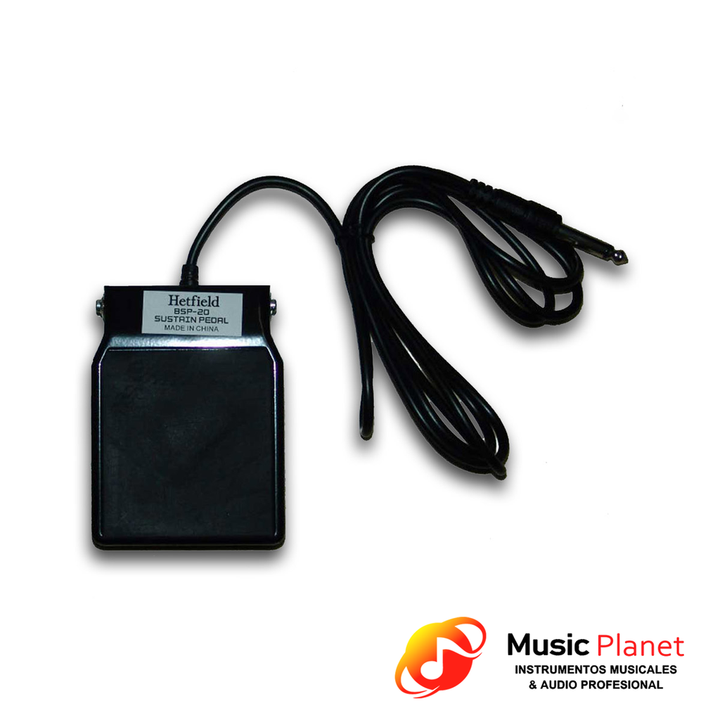 Pedal Sustain Teclado Hetfield BSP20