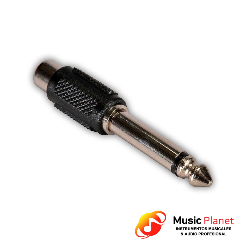 Adaptador Jack RCA a Plug Mono 6.5 Artekit (6.5MRCA) Plastico