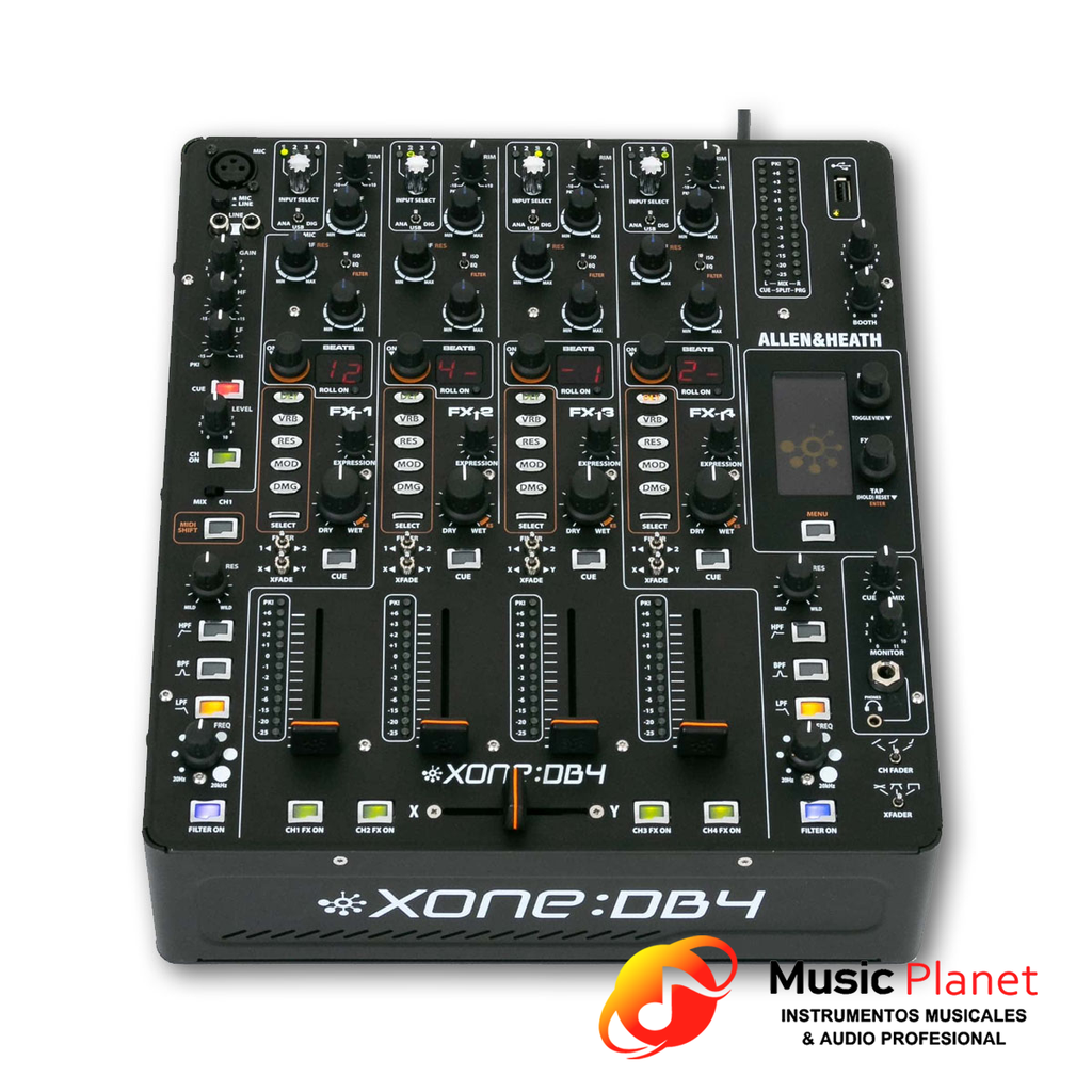 Consola  DJ  4 canales analogos ALLEN & HEATH XONE:DB4