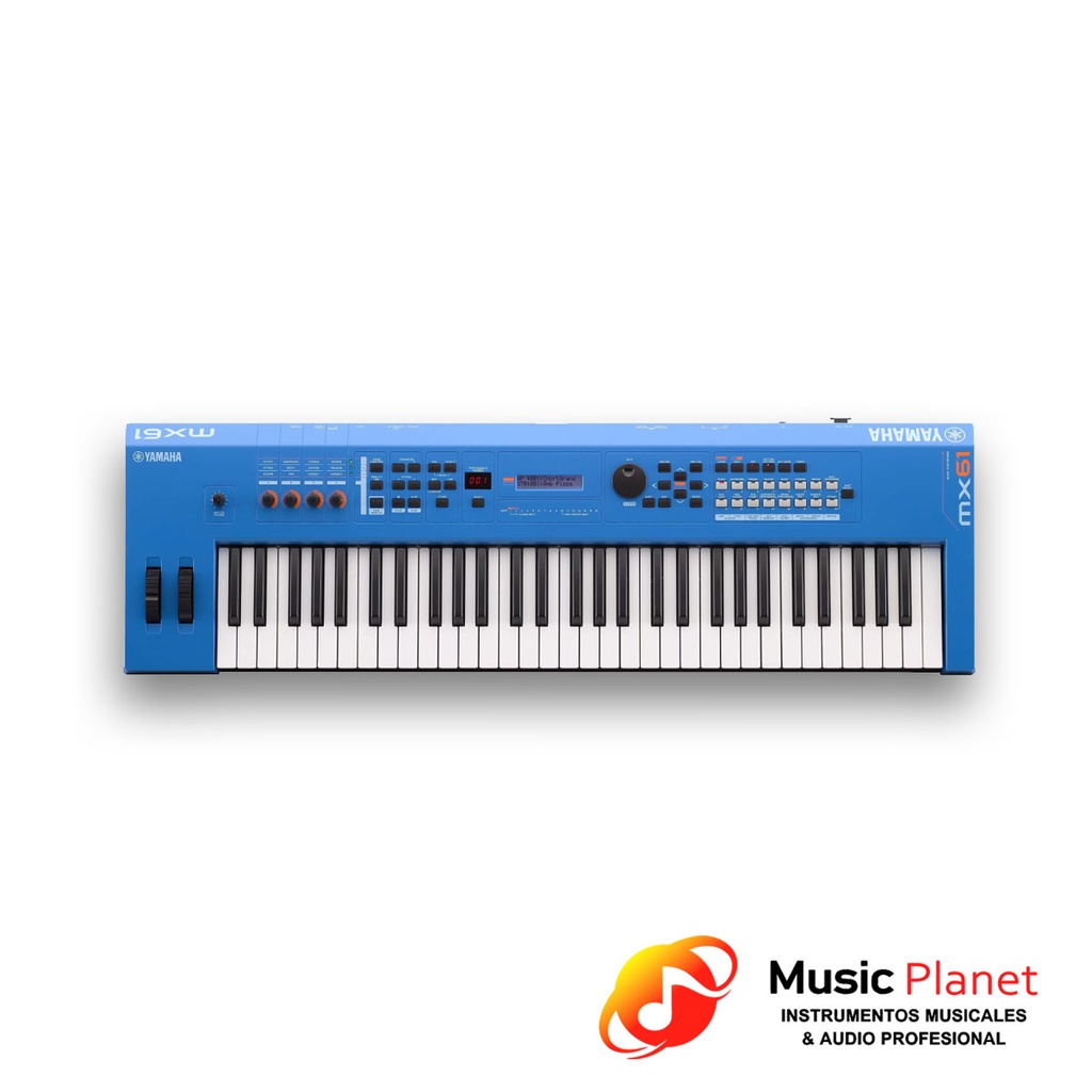 Teclado Sintetizador Yamaha MX61 BU