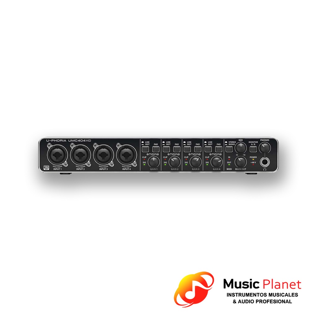Interface Audio MIDI Behringer UMC404 HD