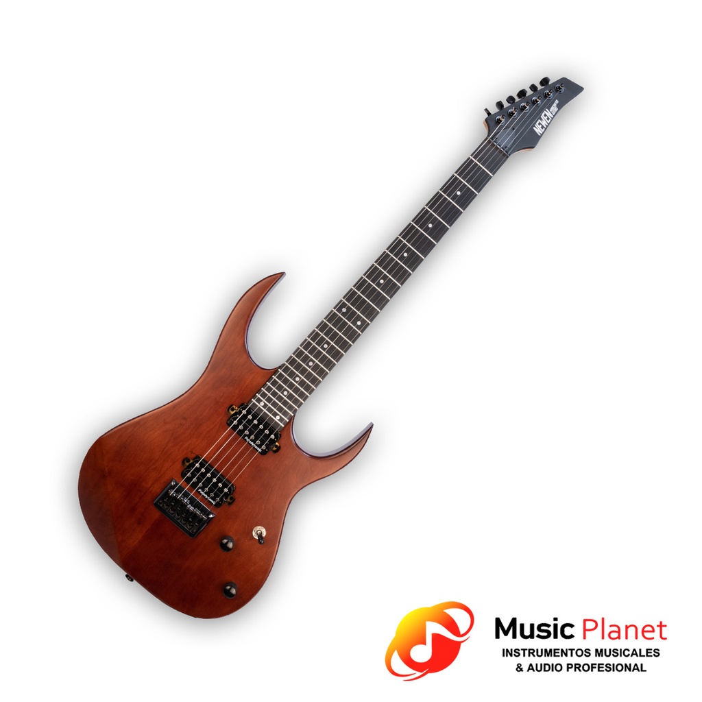Guitarra Electrica Newen Rock Dark Wood