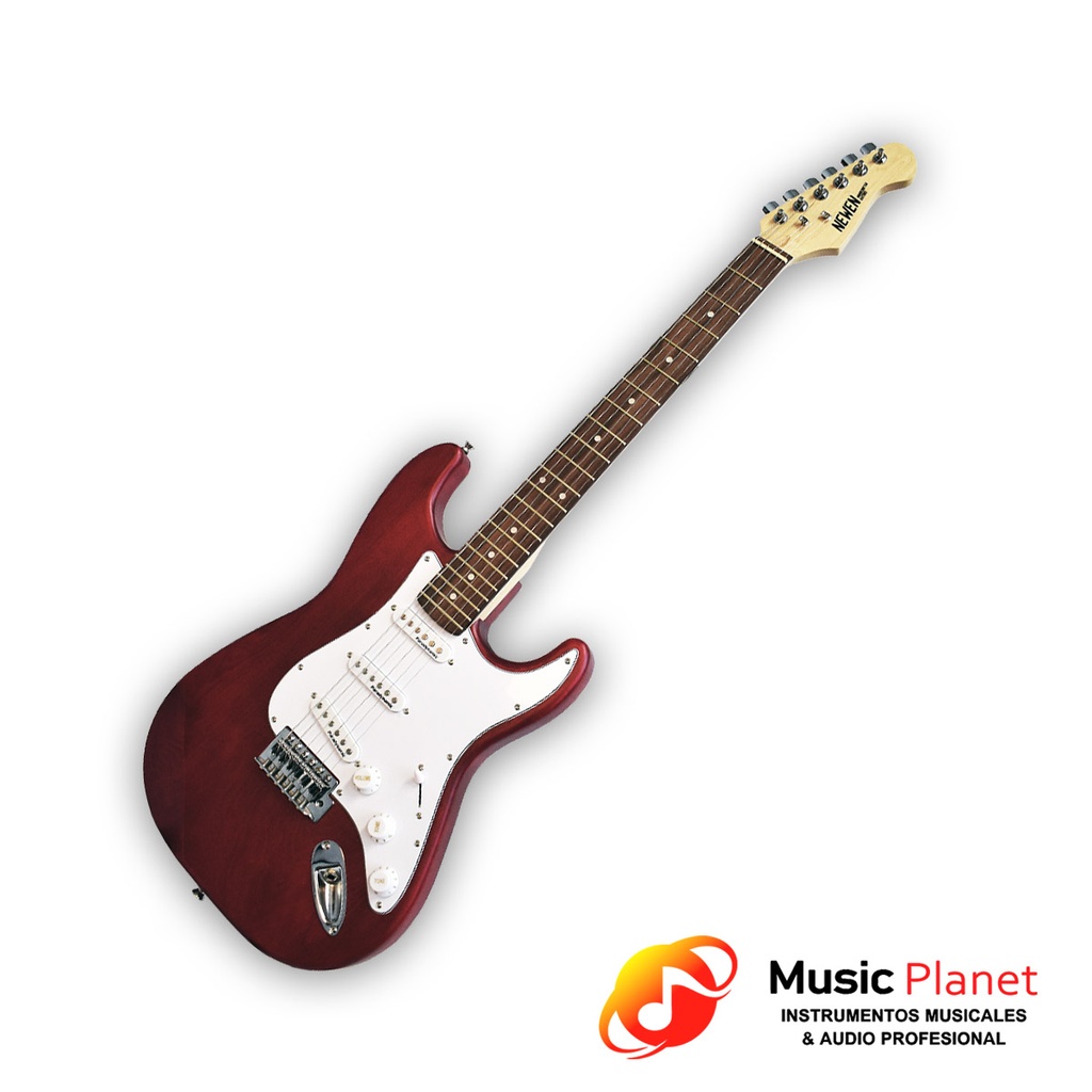 Guitarra Electrica Newen ST Red Wood
