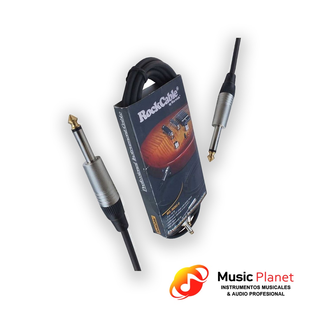 Cable Plug / Plug Warwick RCL 30203 D7 Black 3mts.