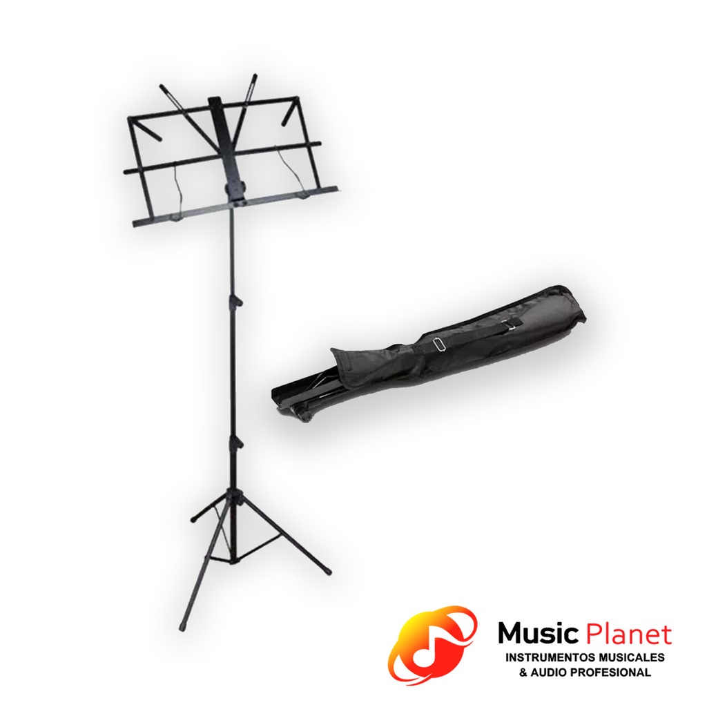 Atril Partitura Warwick RS10010 Note Stand c/ funda