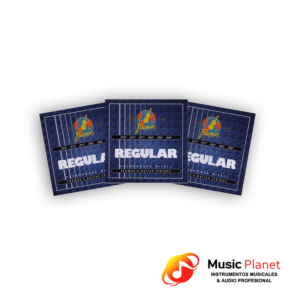 Encordados Guitarra Electrica Framus Regular Pack x3