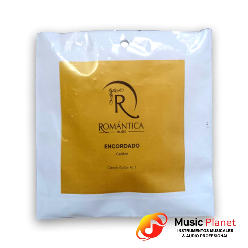 Encordado Guitarra Clasica / Criolla Romantica Golden