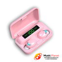 Auriculares Inalámbricos F9 Tws Bluetooth
5.0 Earbuds Rosa
