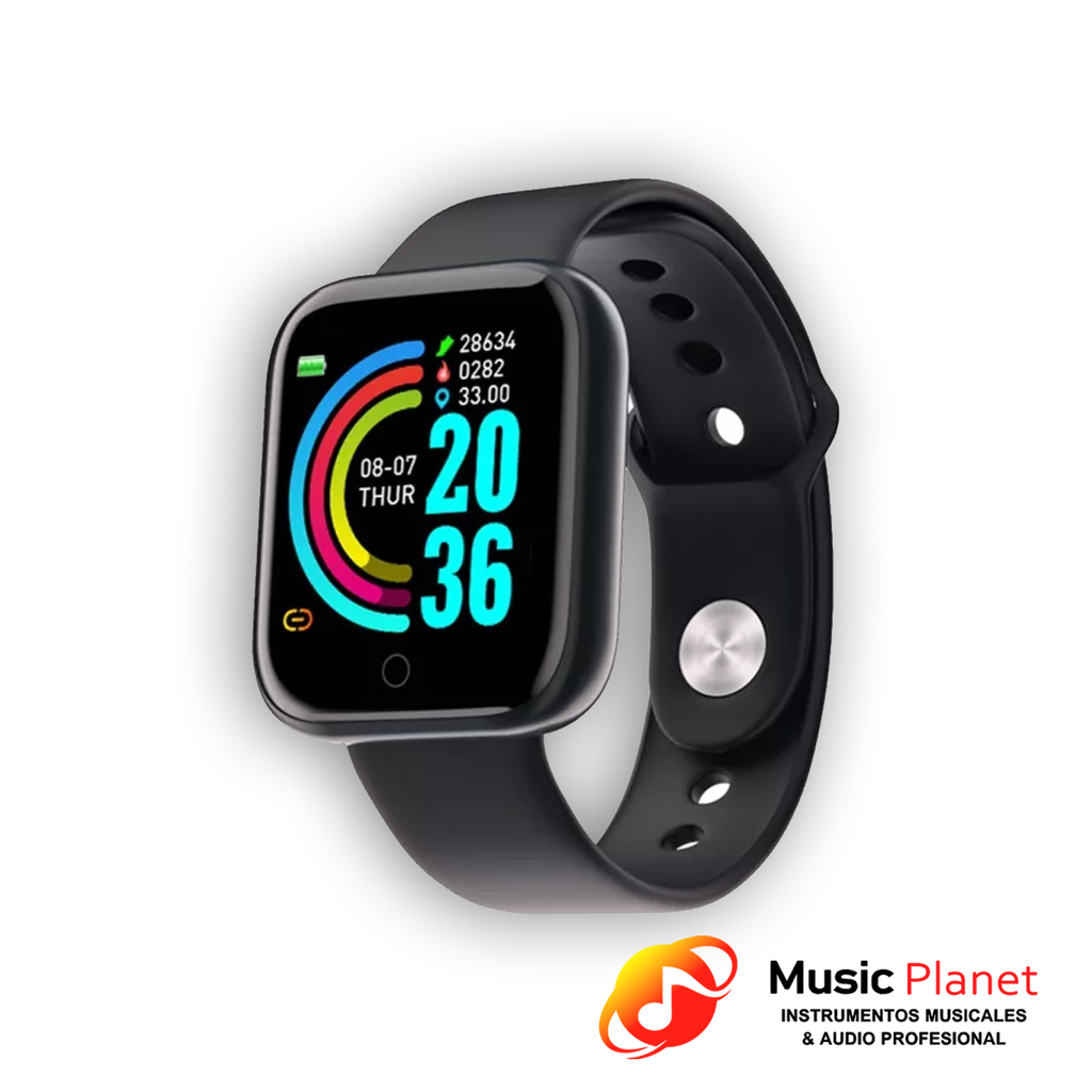 Smartwatch Reloj Inteligente Smart Band Y68
Bluetooth Y68 D20 Negro