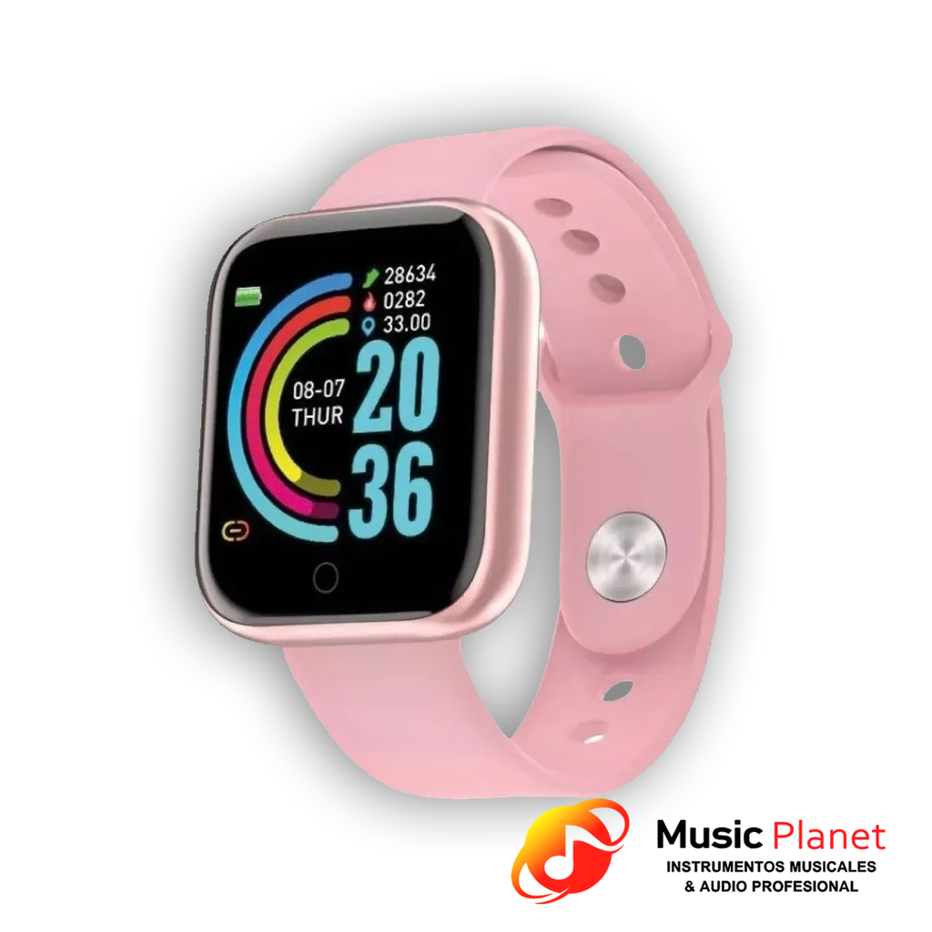 Smartwatch Reloj Inteligente Smart Band Y68
Bluetooth Y68 D20 Rosa